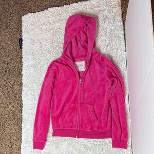Cozy Pink Kids Hoodie Jacket showstopper, size medium youth
